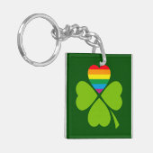 Gay-Lucky-Klee Schlüsselanhänger (Vorderseite links)