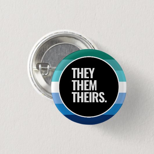 Gay Male Pride Button (Vorne & Hinten)