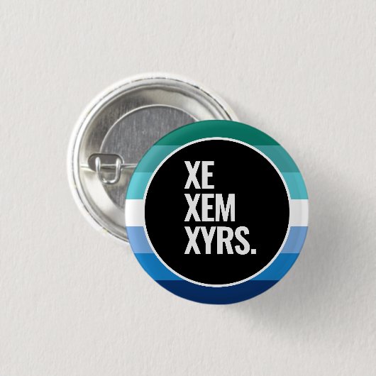 Gay Male Pride Button (Vorne & Hinten)