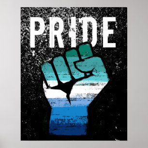 Gay Male Pride Faust Poster
