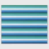 Gay-Male-Pride-Flag (Azurblau) Geschenkpapier (Flach)