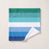 Gay Male Pride Flag Badhandtuch Set (Waschlappen)