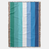 Gay Male Pride Flag Decke (Vorderseite Vertikal)