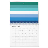 Gay Male Pride Flag Kalender (Feb 2027)