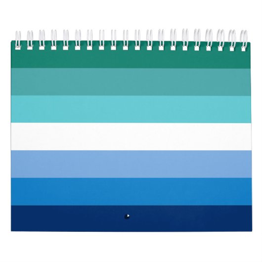 Gay Male Pride Flag Kalender (Titelbild)