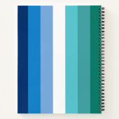 Gay Male Pride Flag Notizblock (Rückseite)