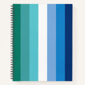 Gay Male Pride Flag Notizblock (Vorderseite)