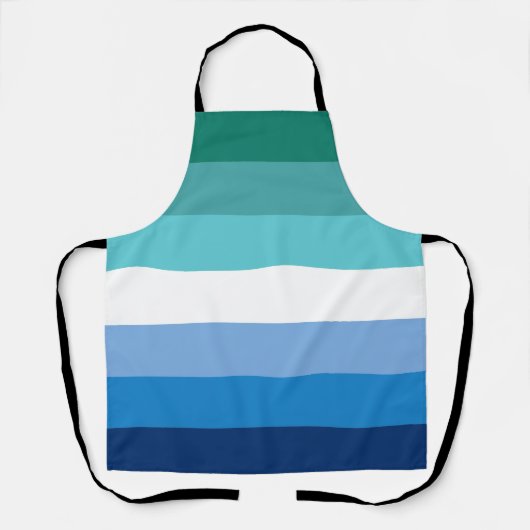 Gay Male Pride Flag Schürze (Vorderseite)