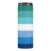 Gay Male Pride Flag Thermosbecher (Rückseite)