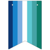 Gay Male Pride Flag Wimpelkette (Zweite Fahne)