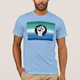 Gay Male Pride Resistance T - Shirt