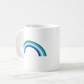 Gay Male Rainbow Kaffeetasse (Vorderseite Links)
