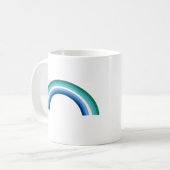 Gay Male Rainbow Kaffeetasse (Vorderseite Links)