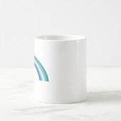 Gay Male Rainbow Kaffeetasse (Mittel)