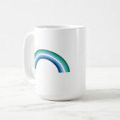 Gay Male Rainbow Kaffeetasse (Vorderseite Links)