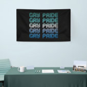 Gay Male Retro Pride Banner (Messeveranstaltung)
