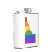 Gay Map of USA| Staat von Idaho Flachmann (Rechts)