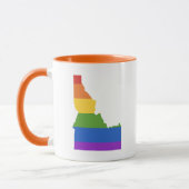 Gay Map of USA| Staat von Idaho Tasse (Links)