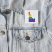Gay Map USA | Staat Idaho Button (Beispiel)