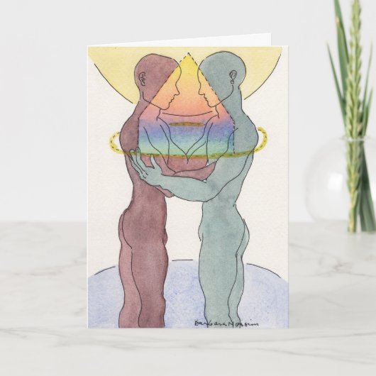 Gay Marriage or Union Card Karte (Vorderseite)