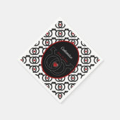 Gay Marriage Personalisiert White Paper Napkins Serviette (Ecke)