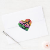 Gay Marriage Rainbow Heft Sticker (Umschlag)