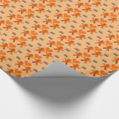 Gay Men Christmas Gingerbread Geschenkpapier (Ecke)