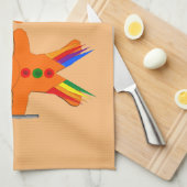 Gay Men Christmas Gingerbread Geschirrtuch (Viertel Falte)