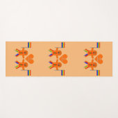 Gay Men Christmas Gingerbread Yogamatte (Vorderseite (Horizontal))
