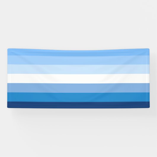 Gay men Flag Banner (Horizontal)