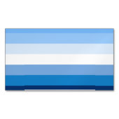 Gay men Flag Magnetische Visitenkarte (Vorderseite)