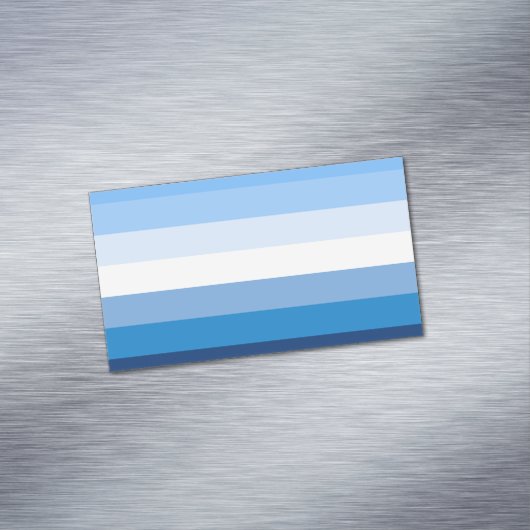 Gay men Flag Magnetische Visitenkarte (Beispiel)