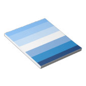 Gay men Flag Notizblock (angewinkelt)