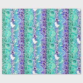 Gay Men MLM Pride Squiggle Geschenkpapier