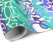 Gay Men MLM Pride Squiggle Geschenkpapier (Rolleneckpunkt)