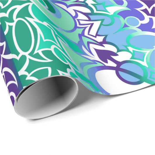 Gay Men MLM Pride Squiggle Geschenkpapier (Rolleneckpunkt)