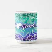 Gay Men MLM Pride Squiggle Kaffeetasse (Mittel)