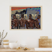 Gay Men Poster (Küche)