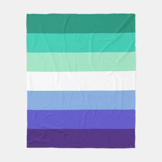 Gay Men Pride Fleecedecke (Vorderseite)