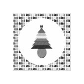 Gay Men Rainbow Christmas Tree und Presents Gummistempel (Prägung)