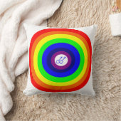 Gay Men Round Rainbow Kissen (Decke)