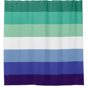 Gay Men Stolz, gestreift Print, LGBTQ PRIDE Duschvorhang