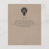 Gay Men Wedding Cartoon Grooms Fun Handgezeichnet (Rückseite)