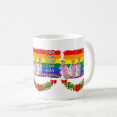 Gay Men's Chorus Weihnachtszeit-Tasse Kaffeetasse (VorderseiteRechts)