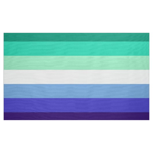 Gay Mens Pride Flag (Azure & Blue) Stoff (Yard (91,4 cm))