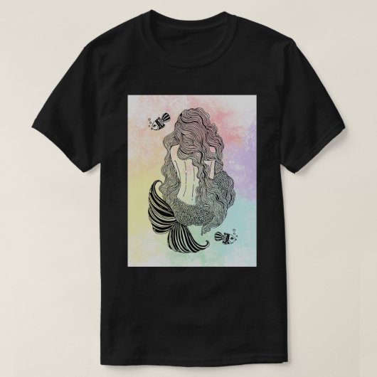 Gay Mermaid T-Shirt (Design vorne)