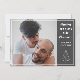 Gay Olde Christmas LGBTQ Chalkboard Weihnachten
