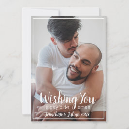 Gay Olde Christmas LGBTQ Urlaub Feiertagskarte