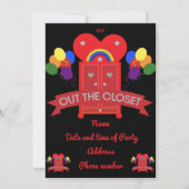 Gay Party - Einladung (Rückseite)