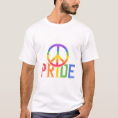 Gay Peace Pride T-Shirt (Vorderseite)